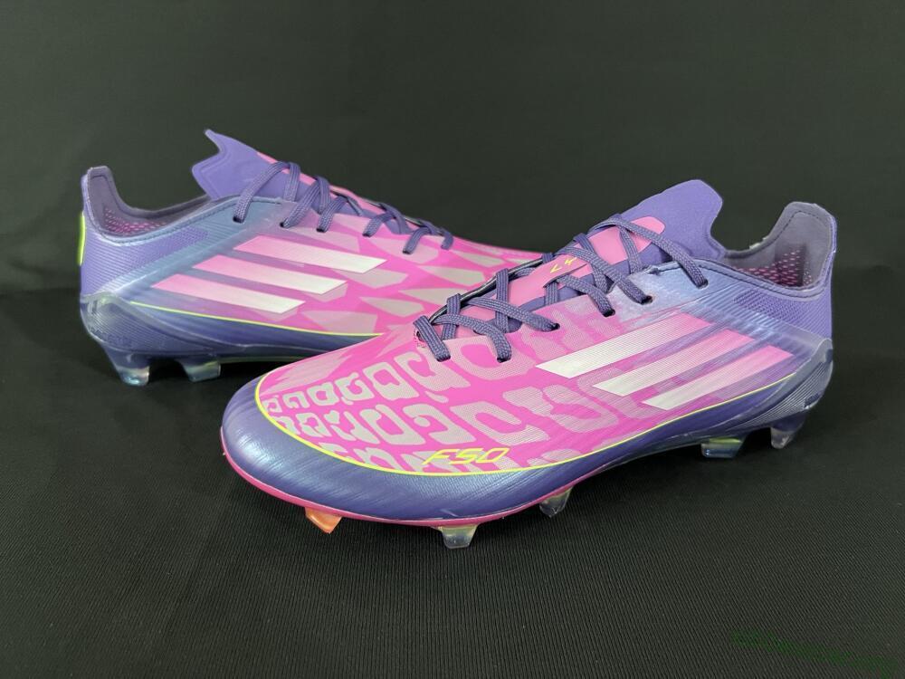 Adidas F50 Elite FG Football Boots - Pink/Purple/Yellow