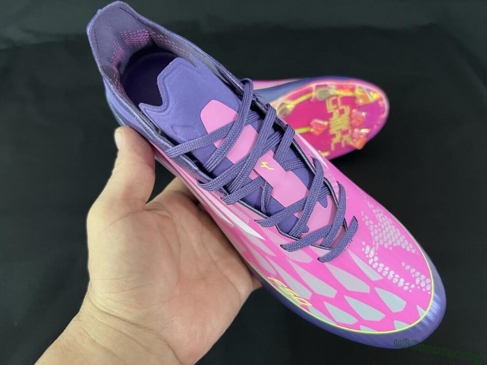Adidas F50 Elite FG Football Boots - Pink/Purple/Yellow
