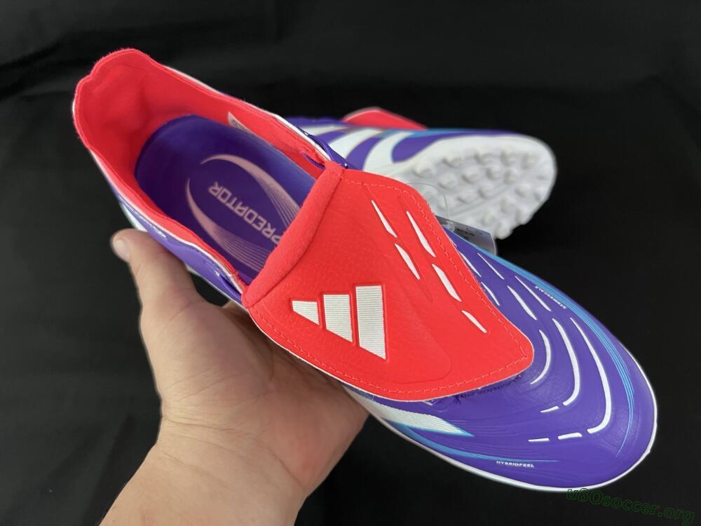 Adidas Predator Elite Foldover Tongue TF Football Shoes - Blue/White/Red