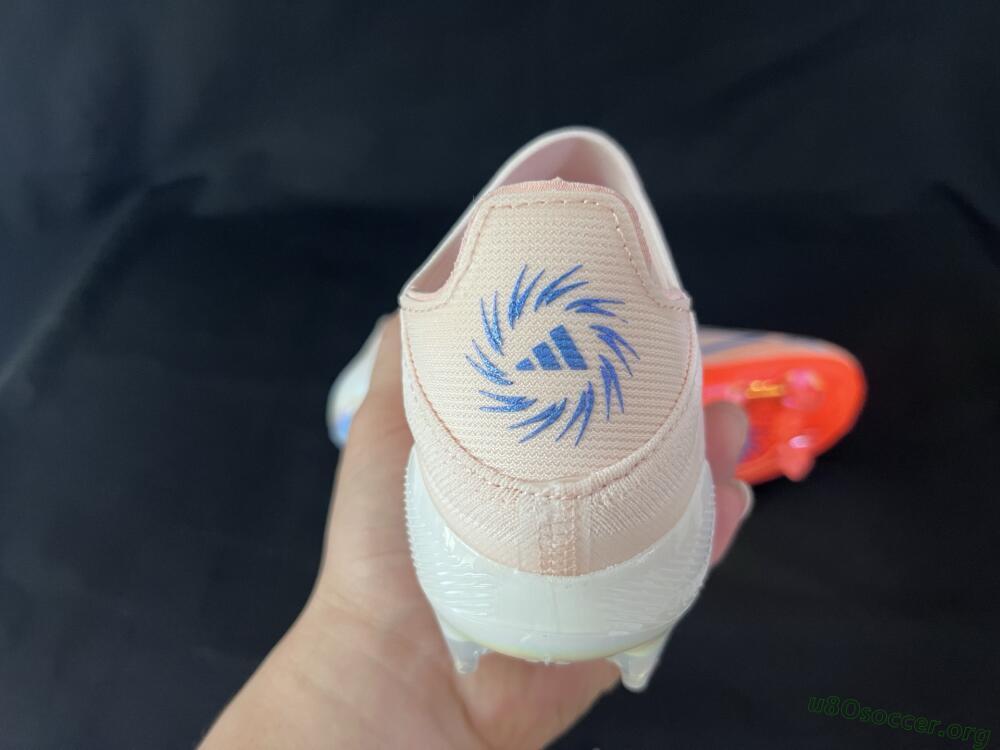 Adidas F50+ Elite Lightstrike Pro Laceless FG Football Boots - Pink/Orange/White
