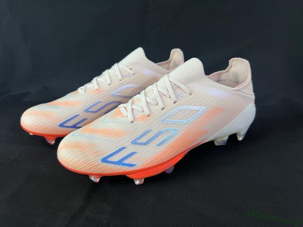 Adidas F50+ Lightstrike Pro Laceless FG Football Boots - Red/Blue/White