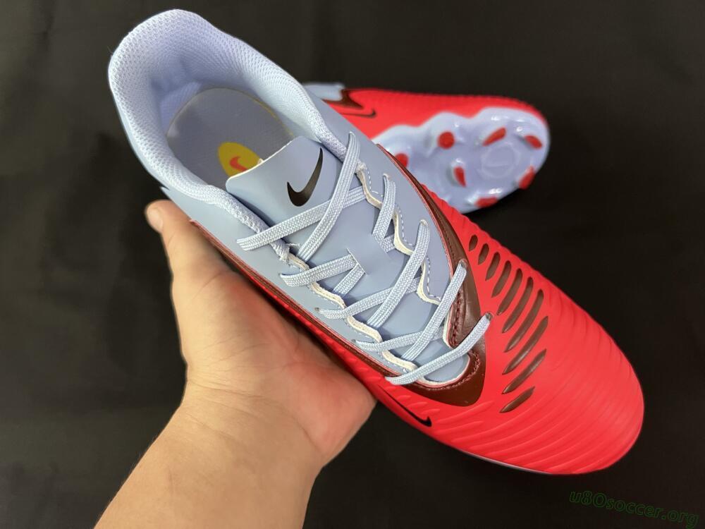 Nike Phantom 6 Elite FG Football Boots - Red/Blue/Black