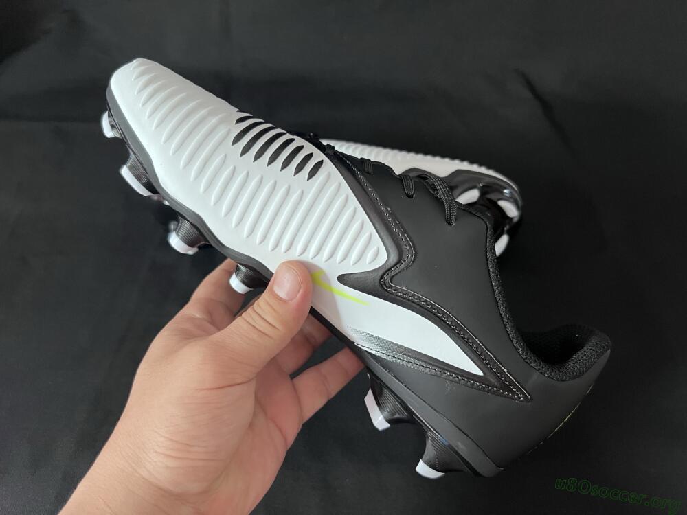Nike Phantom 6 Elite Low FG Football Boots - White/Black/Yellow