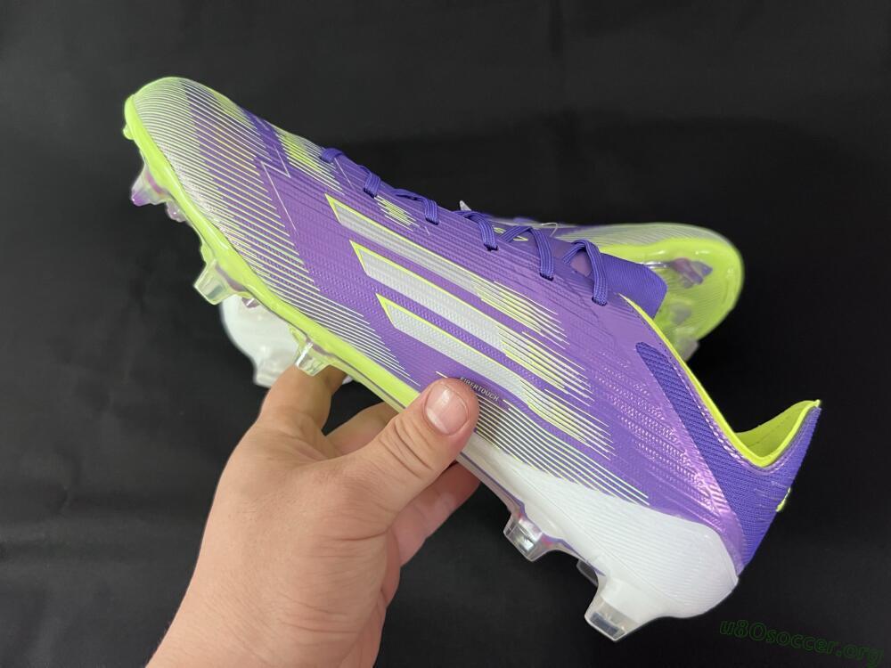 Adidas F50+ Elite FG Football Boots - Blue/Yellow/Silver