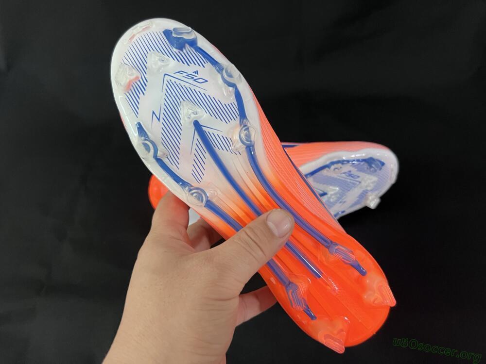 Adidas F50 Elite FG Football Boots - Red/Blue/White