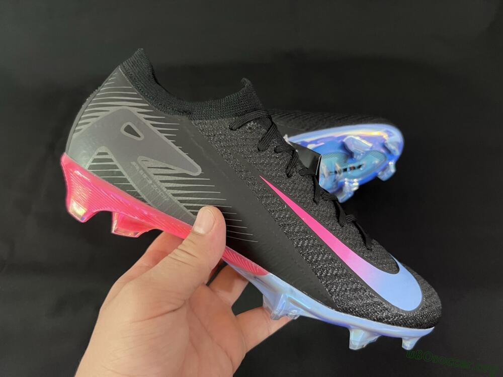 Nike Air Zoom Mercurial Vapor 16 Elite FG Football Boots - Black/Jade/Pink