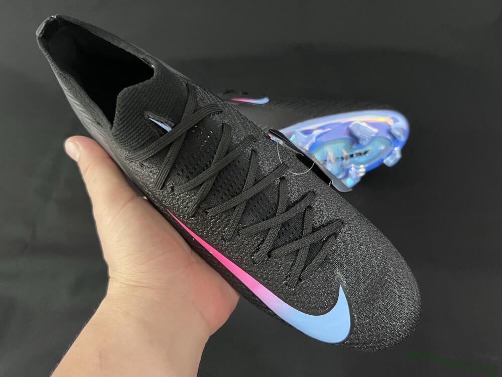 Nike Air Zoom Mercurial Vapor 16 Elite FG Football Boots - Black/Jade/Pink