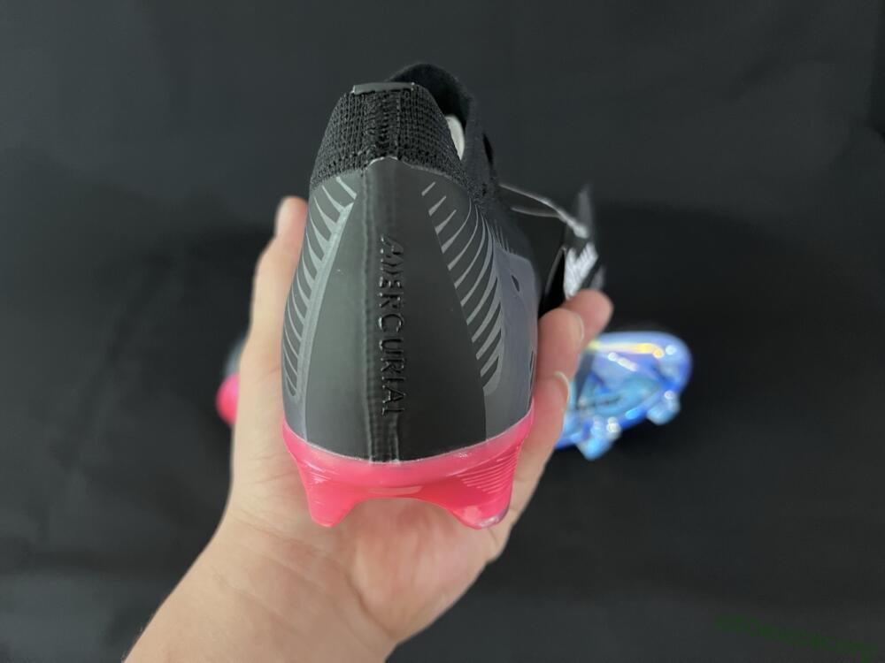 Nike Air Zoom Mercurial Vapor 16 Elite FG Football Boots - Black/Jade/Pink