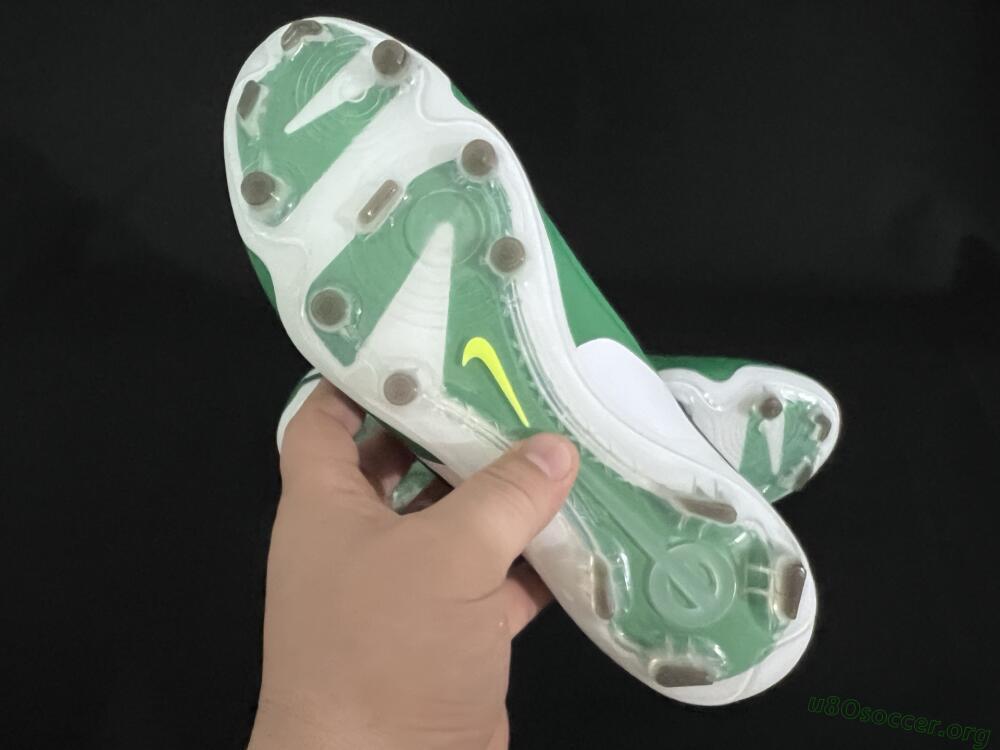 Nike Tiempo Legend 10 Elite FG Football Boots - Green/Blue/White