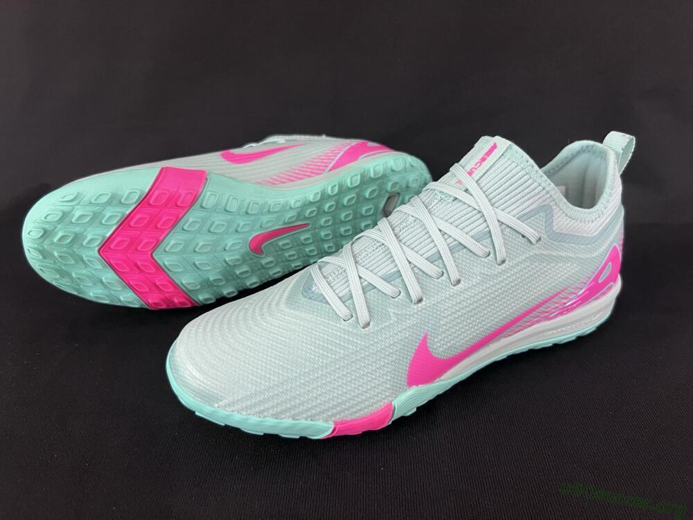 Nike Air Zoom Mercurial Vapor 16 Elite TF Football Shoes - Jade/Pink