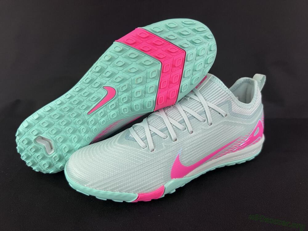 Nike Air Zoom Mercurial Vapor 16 Elite TF Football Shoes - Jade/Pink