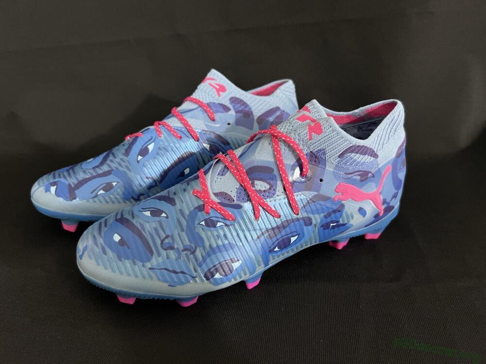 Puma Future 8 Ultimate FG Football Boots - Blue/Pink/Gold