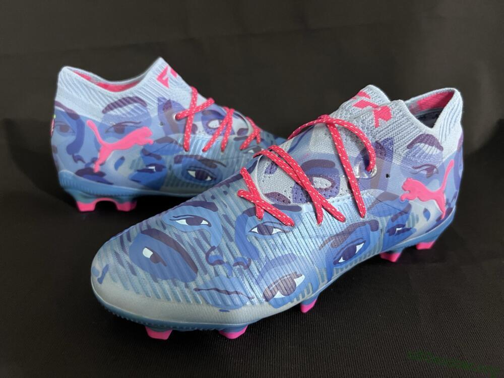 Puma Future 8 Ultimate FG Football Boots - Blue/Pink/Gold