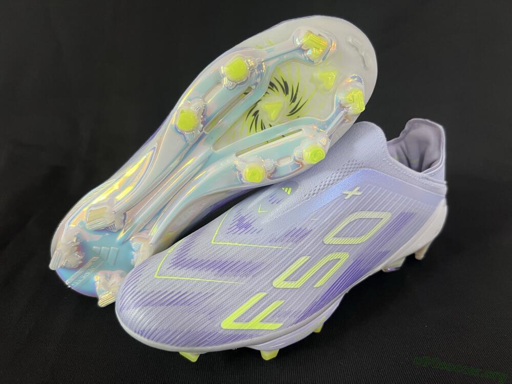 Adidas F50+ Lightstrike Pro Laceless FG Football Boots - Blue/Yellow/White