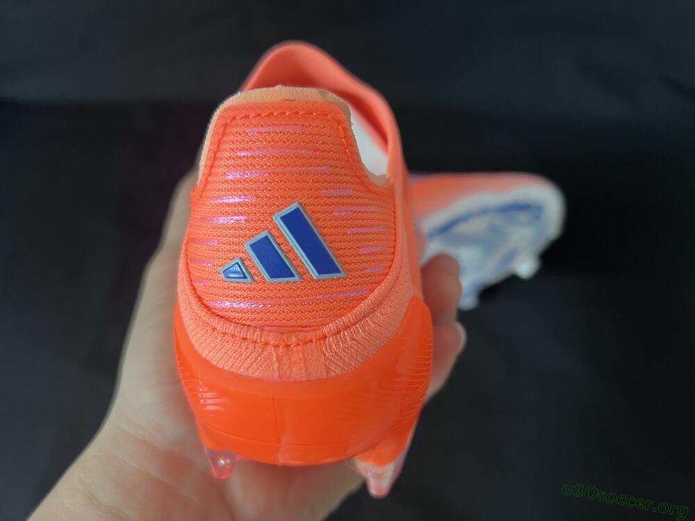 Adidas F50+ Elite Laceless FG Football Boots - Red/Blue/Silver