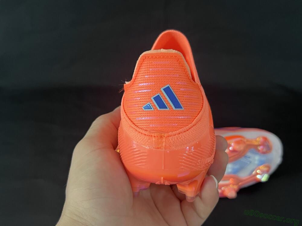 Adidas F50+ Lightstrike Pro Laceless FG Football Boots - Red/Blue/Silver