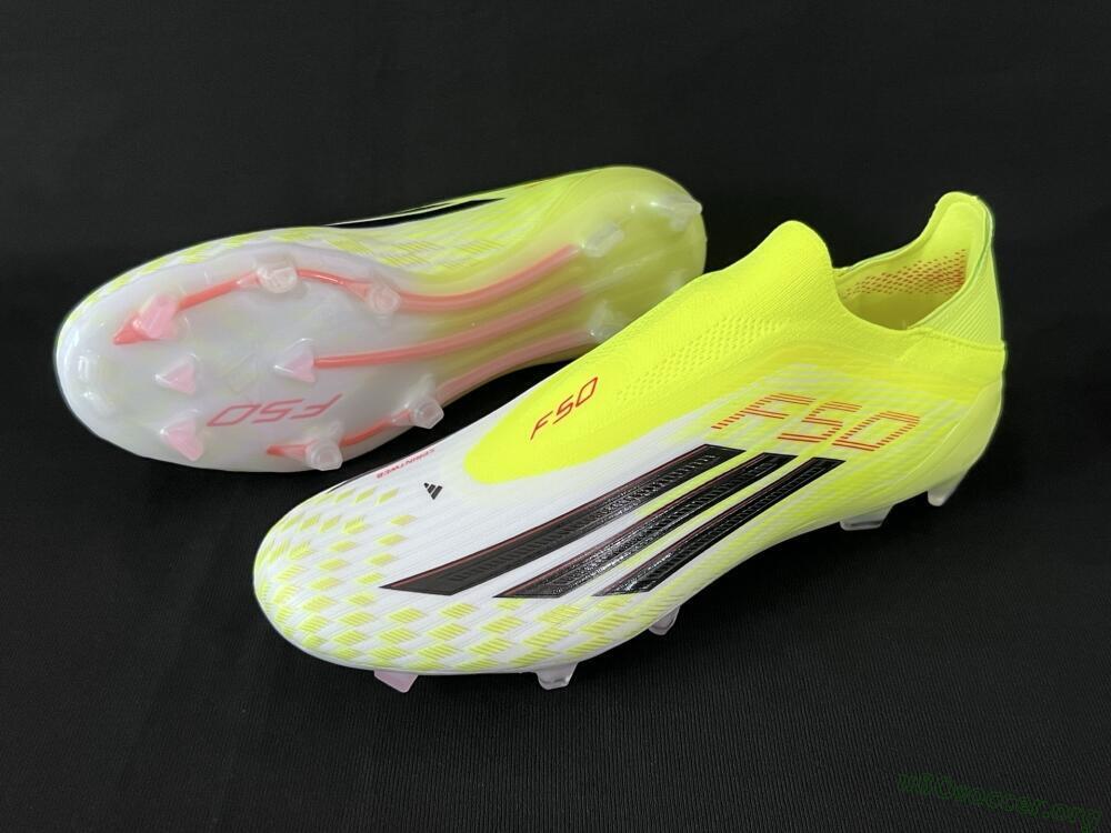 Adidas F50 Elite FG Football Boots - Yellow/White/Black