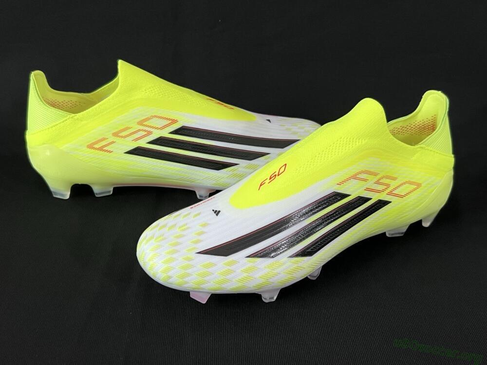 Adidas F50 Elite FG Football Boots - Yellow/White/Black