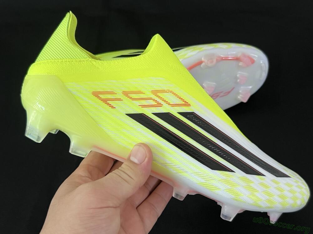 Adidas F50 Elite FG Football Boots - Yellow/White/Black