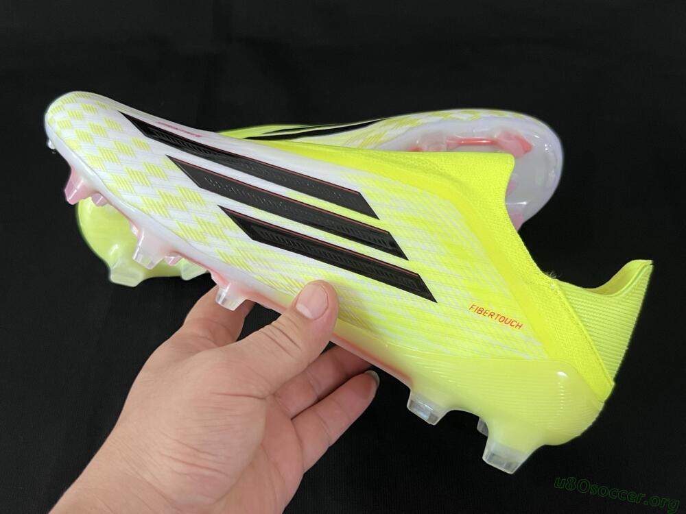 Adidas F50 Elite FG Football Boots - Yellow/White/Black