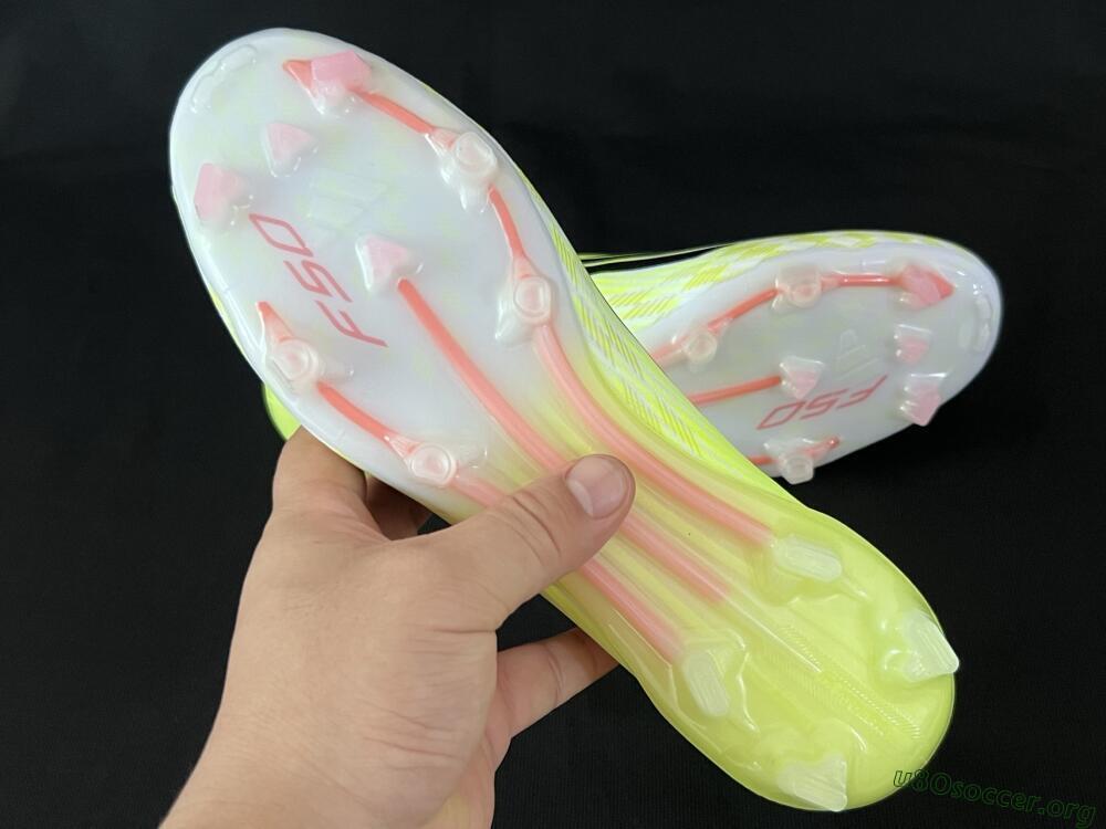 Adidas F50 Elite FG Football Boots - Yellow/White/Black