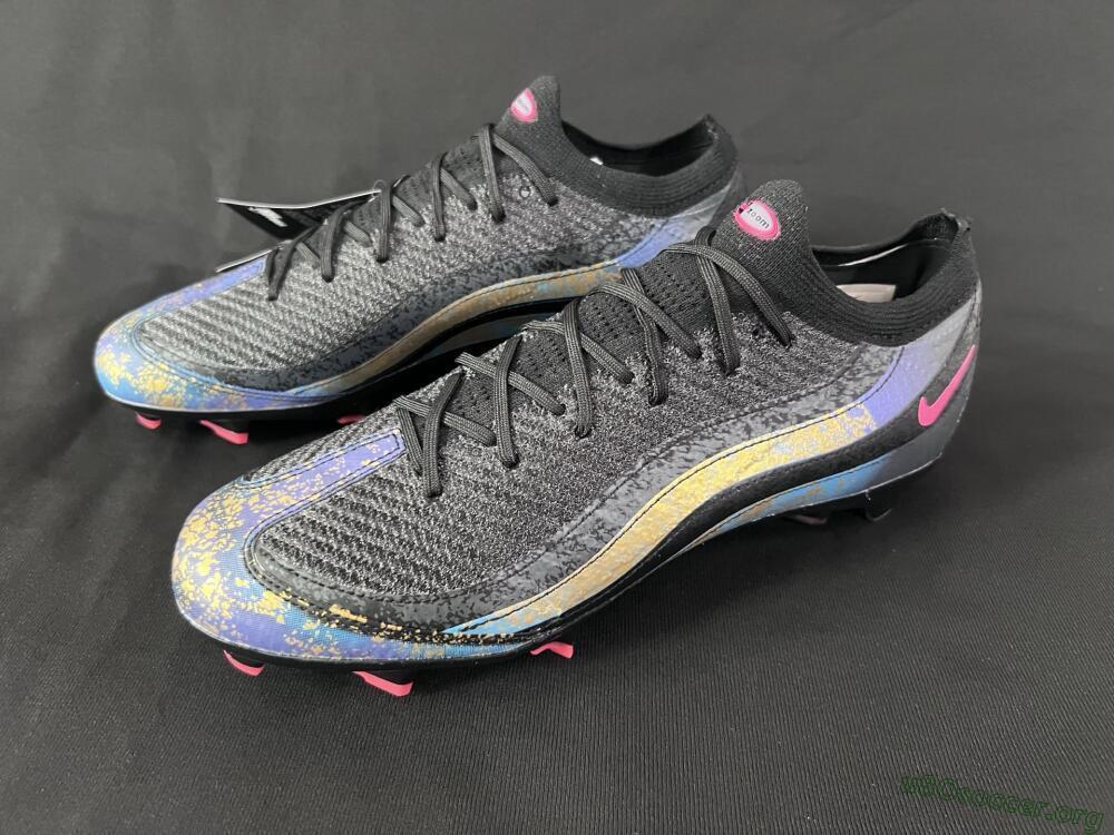 Nike Air Zoom Mercurial Vapor 16 Elite FG Football Boots - Black/Grey/Pink