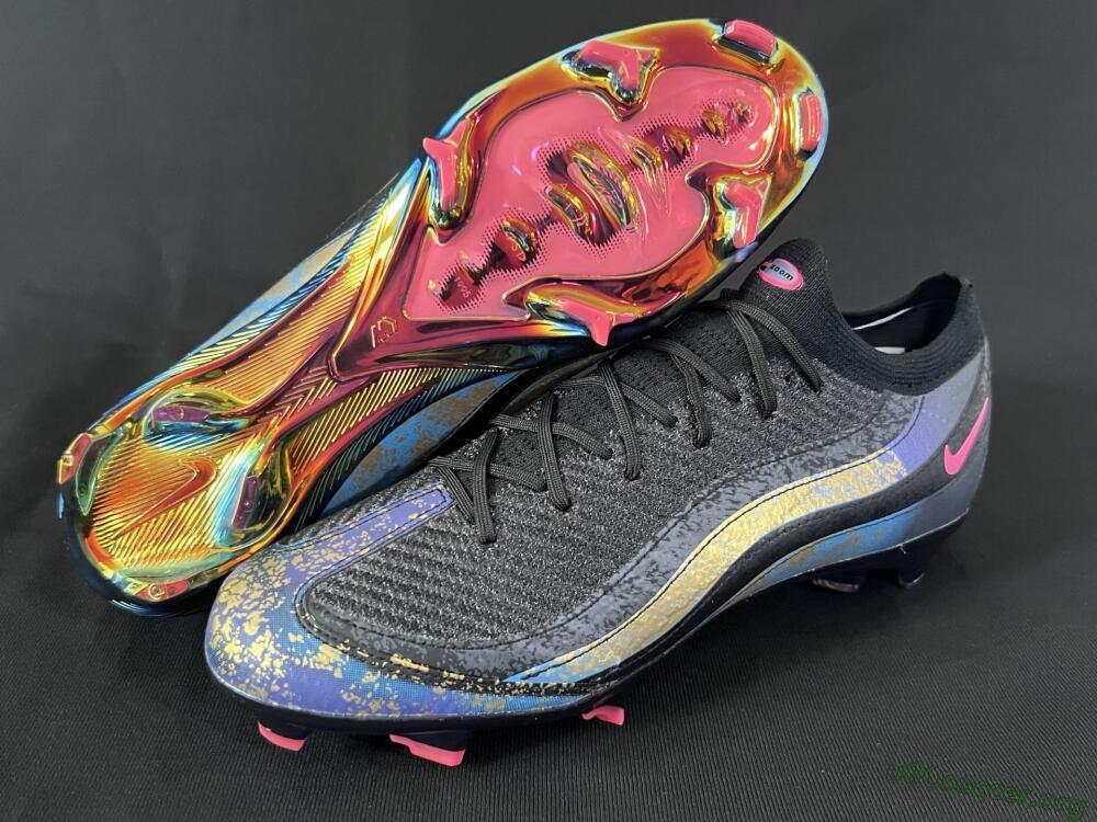 Nike Air Zoom Mercurial Vapor 16 Elite FG Football Boots - Black/Grey/Pink