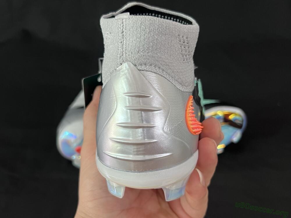 Nike Phantom 6 High Elite FG Football Boots - Jade/Black/Orange