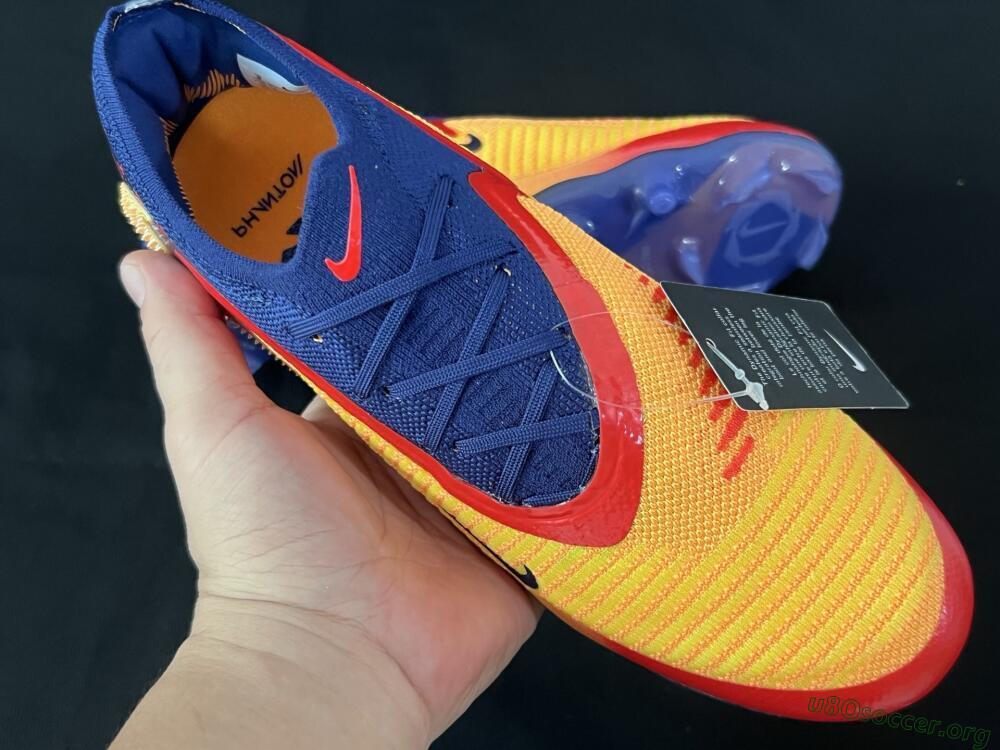 Nike Phantom 6 Elite Low FG Football Boots - Yellow/Red/Blue