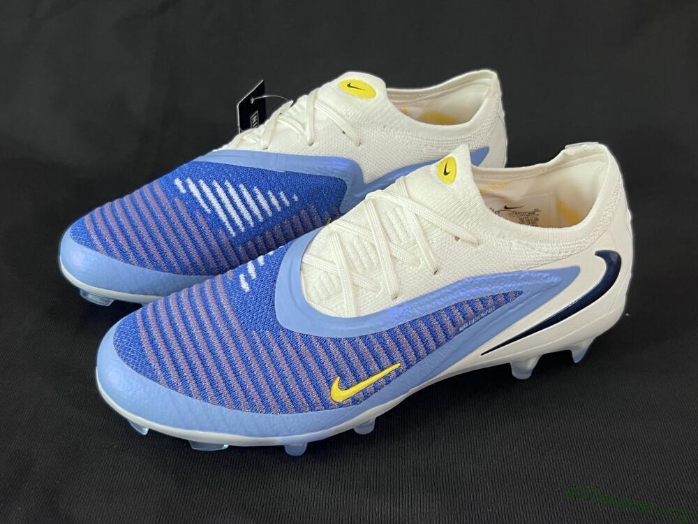 Nike Phantom 6 Elite Low FG Football Boots - Blue/White/Black