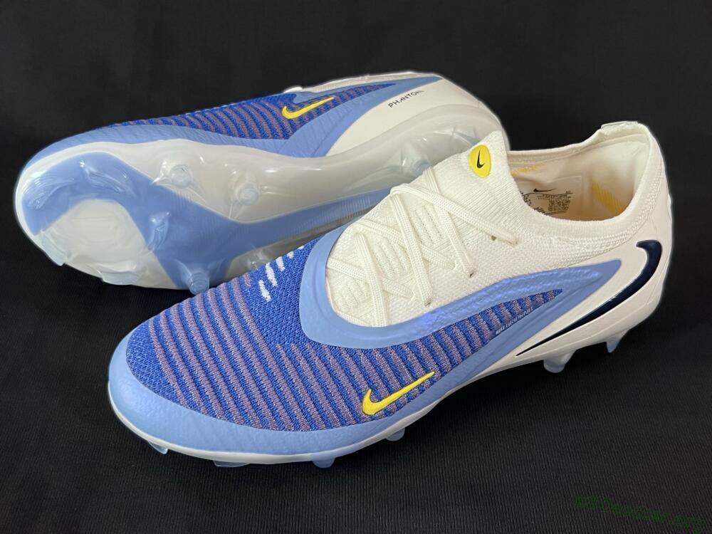 Nike Phantom 6 Elite Low FG Football Boots - Blue/White/Black