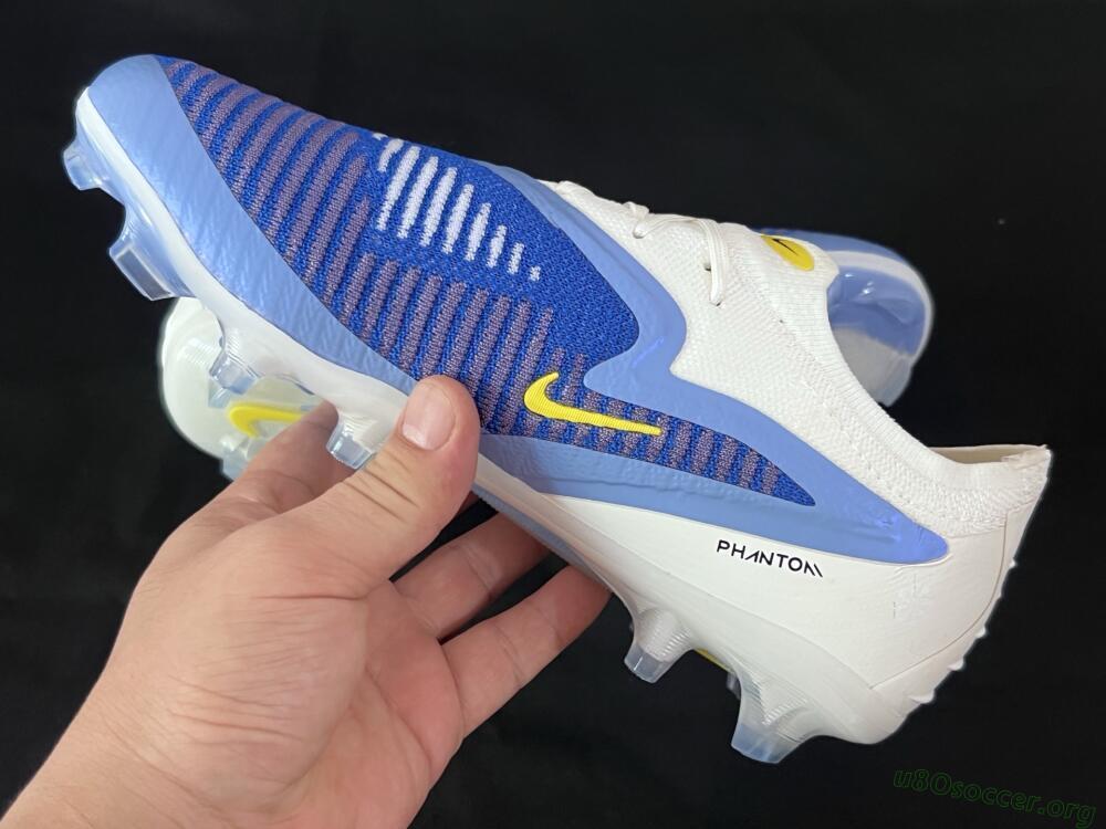 Nike Phantom 6 Elite Low FG Football Boots - Blue/White/Black