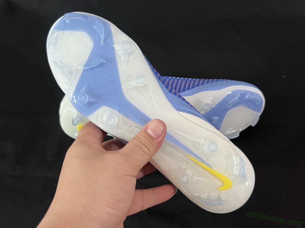 Nike Phantom 6 Elite Low FG Football Boots - Blue/White/Black