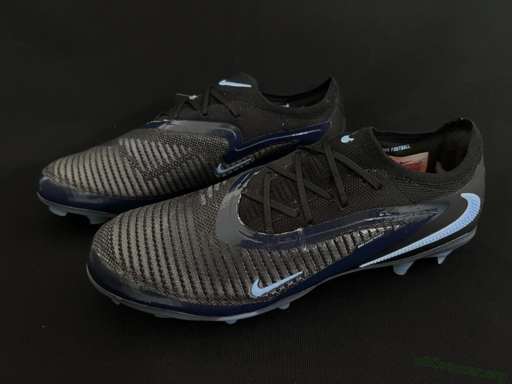 Nike Phantom 6 Elite Low FG Football Boots - Black/Blue/Jade