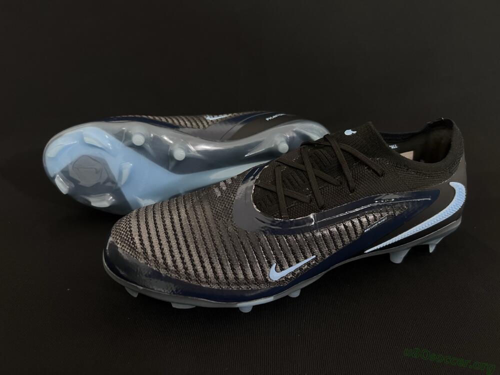 Nike Phantom 6 Elite Low FG Football Boots - Black/Blue/Jade