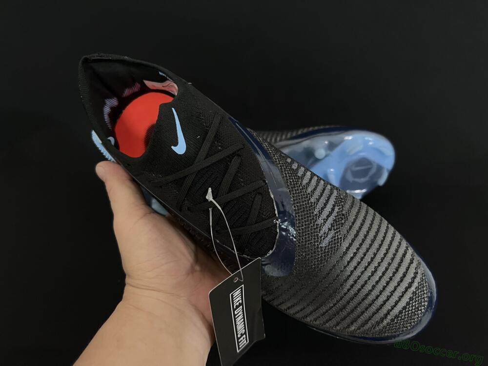Nike Phantom 6 Elite Low FG Football Boots - Black/Blue/Jade