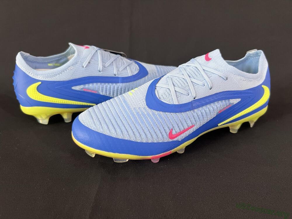 Nike Phantom 6 Low Elite FG Football Boots - Blue/Pink/Yellow
