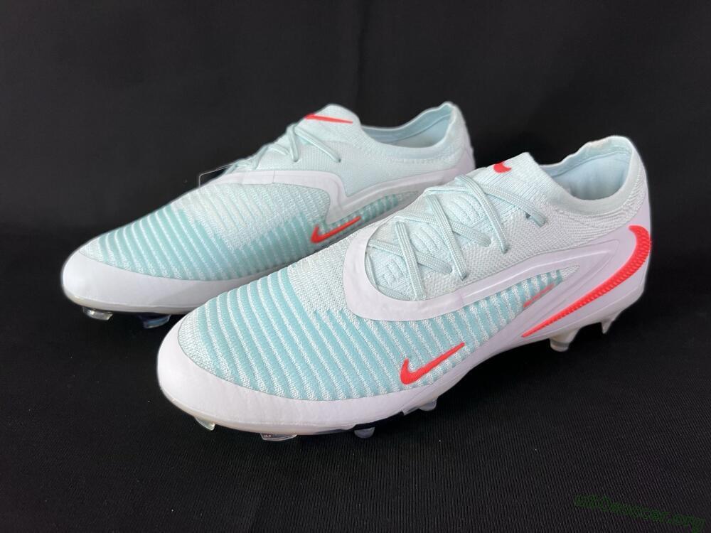 Nike Phantom 6 Low Elite FG Football Boots - Jade/White/Red