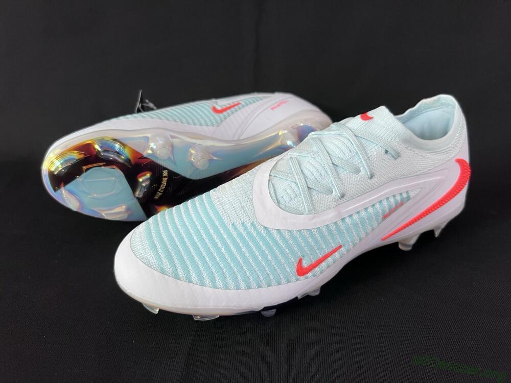 Nike Phantom 6 Low Elite FG Football Boots - Jade/White/Red