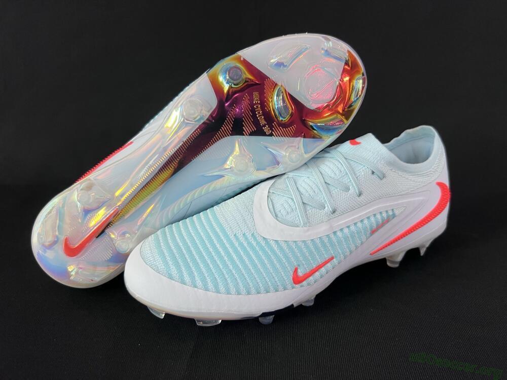 Nike Phantom 6 Low Elite FG Football Boots - Jade/White/Red
