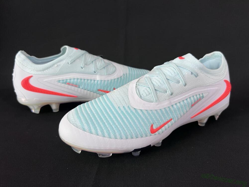Nike Phantom 6 Low Elite FG Football Boots - Jade/White/Red