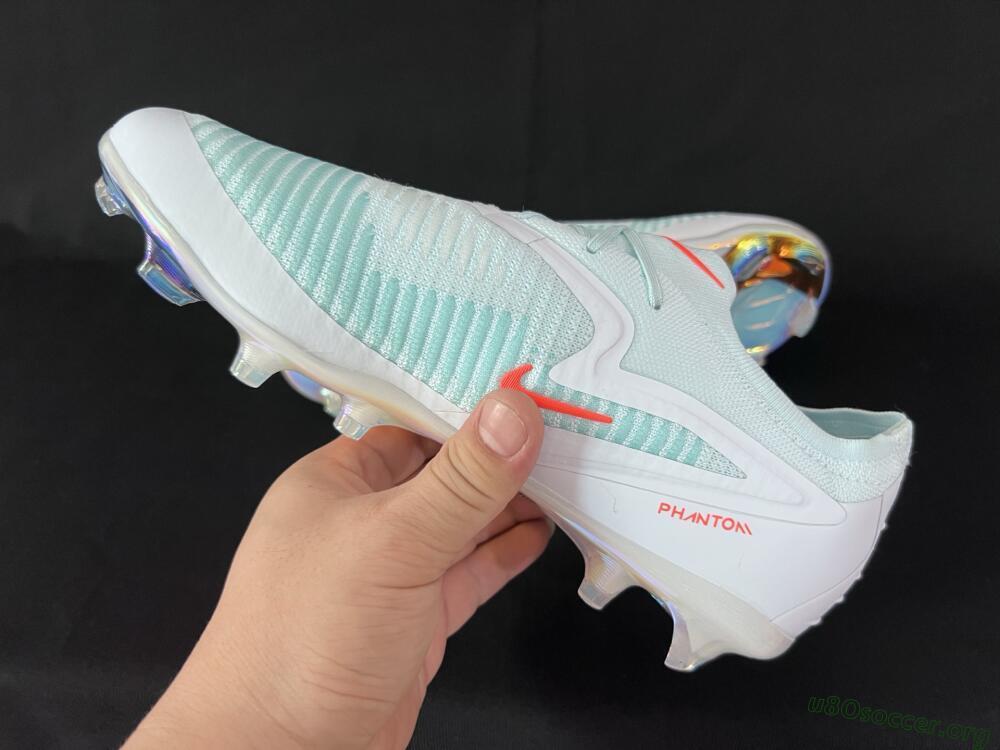 Nike Phantom 6 Low Elite FG Football Boots - Jade/White/Red