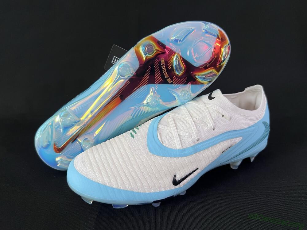 Nike Phantom 6 Low Elite FG Football Boots - Beige/Jade/Gold