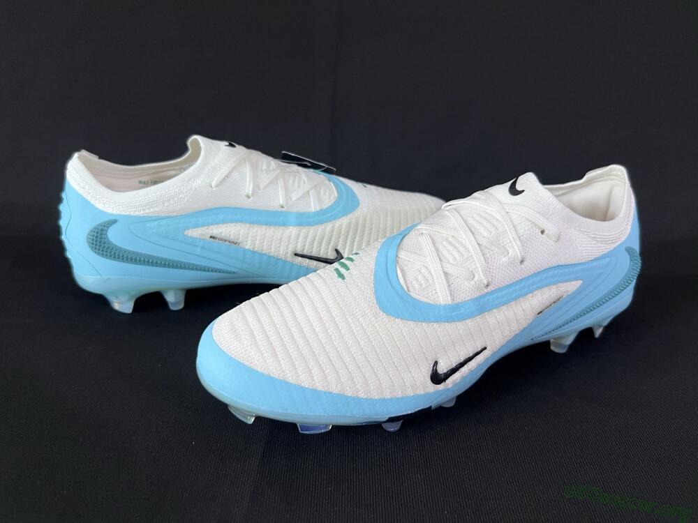Nike Phantom 6 Low Elite FG Football Boots - Beige/Jade/Gold