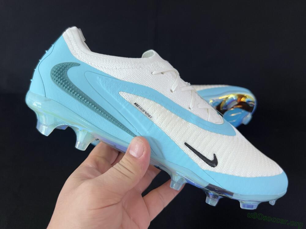 Nike Phantom 6 Low Elite FG Football Boots - Beige/Jade/Gold