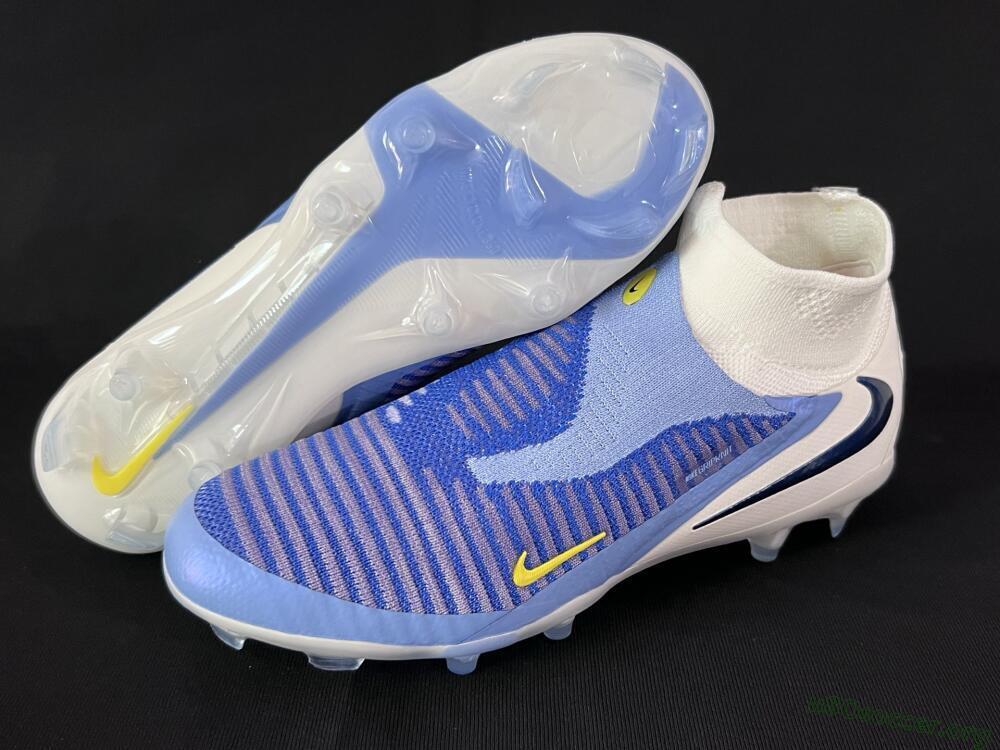 Nike Phantom 6 Elite FG Football Boots - Blue/White/Black