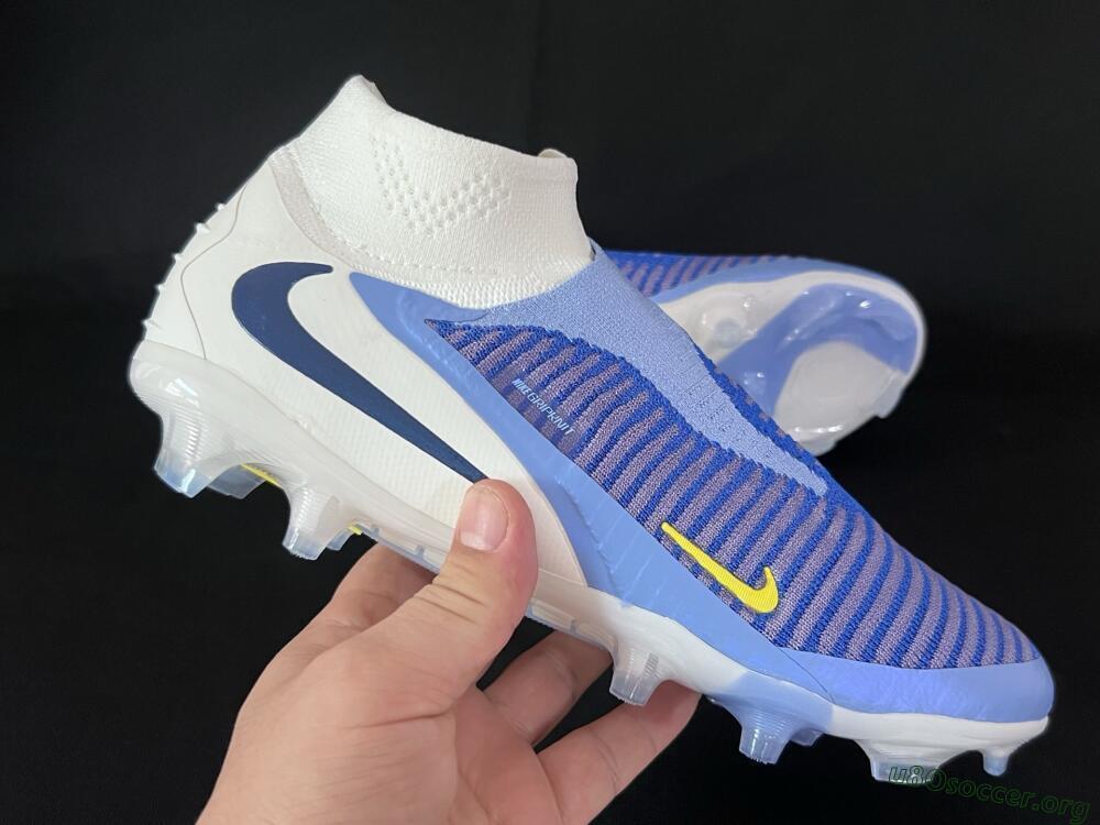 Nike Phantom 6 Elite FG Football Boots - Blue/White/Black