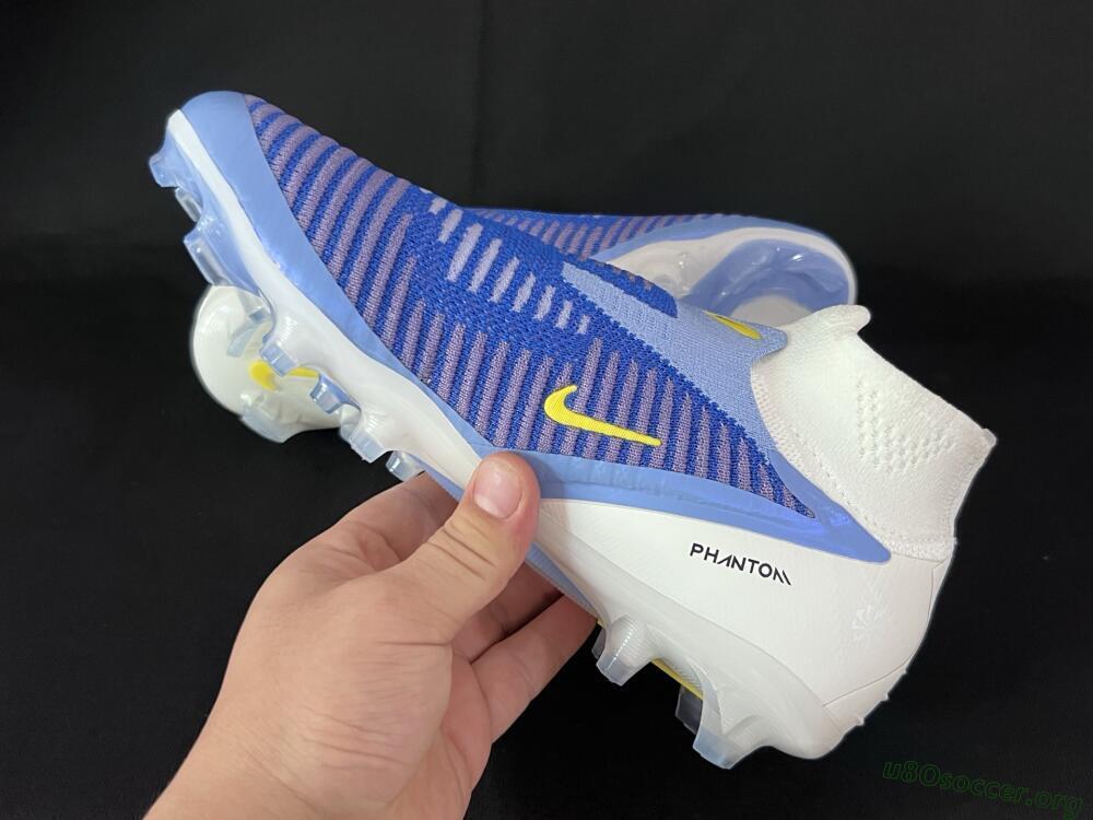 Nike Phantom 6 Elite FG Football Boots - Blue/White/Black