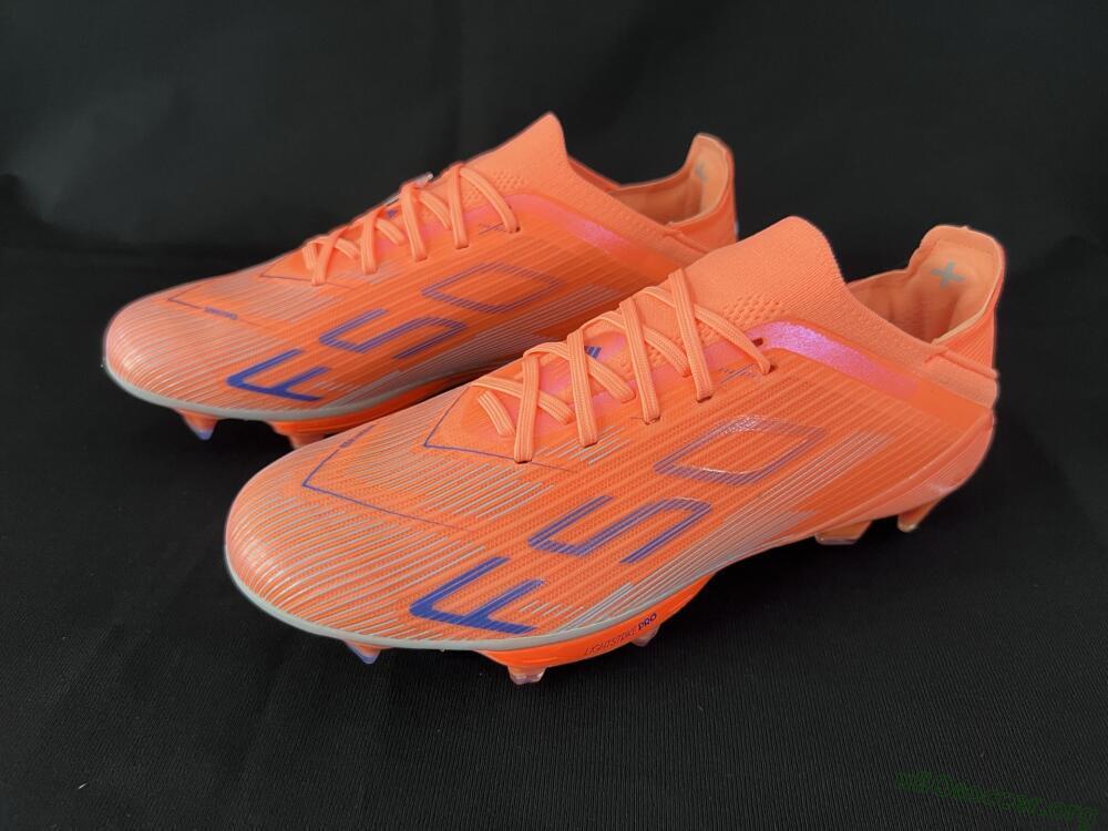 Adidas F50 Elite FG Football Boots - Red/Blue/Silver