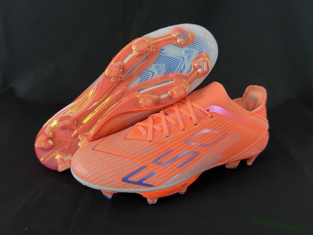Adidas F50 Elite FG Football Boots - Red/Blue/Silver